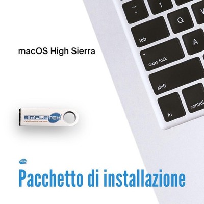 Mac OS High Sierra 10.13 iMac MacBook Air Pro Mac Mini Pro USB Italienisch Paket