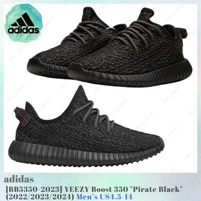 adidas YEEZY Boost 350 Pirate Black BB5350-2023 Men's US4.5-14 NEW