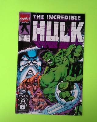 Incredible Hulk #381 Vol. 1 1991 Marvel Comics High Grade Comic Book W288-233