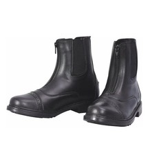 Ladies TuffRider Starter Front Zip Paddock Boots Black 8.5 Black