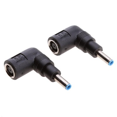 2Pieces DC 7.4 * 5,0 Mm DC-Buchse Bis 4,5 * 3.0mm-Stecker 90