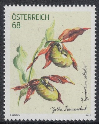 ÖSTERREICH 2017 Orchidee postfrisch **