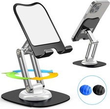 Cell Pe Stand, Fully Adjustable Foldable Desk Pe Holder, 360