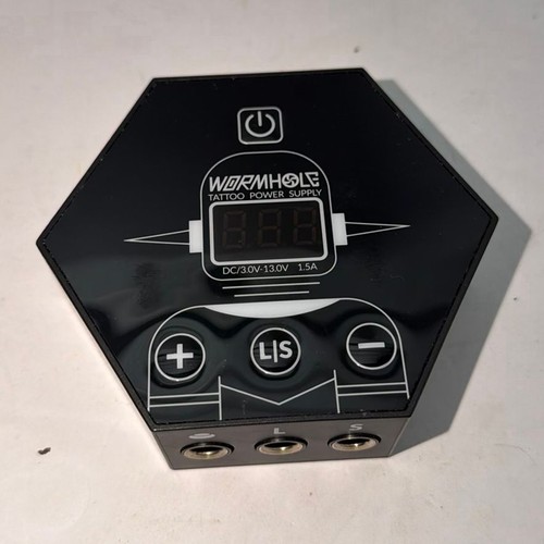 Wormhole Tattoo Hexagonal Digital Power Supply Black - Used Very Good