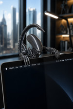 Alien Xenomorph Monitor Buddy 3D Printed Lapt...