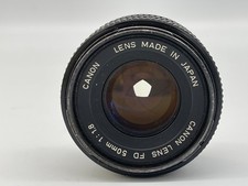 Canon FD 50mm F1.8 lens
