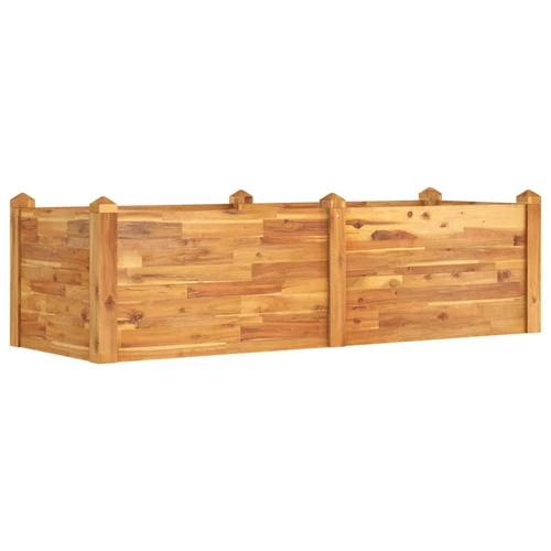vidaXL Garden Raised Bed 160x60x44 cm Solid Wood Acacia - Picture 3 of 7