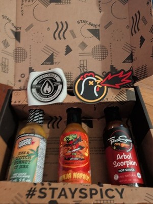 Hot Ones Season 25 3 Hot Sauce Gift Box New Exp 2027  