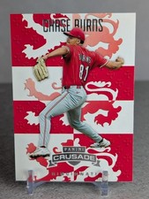 2025 Panini Crusade #155 Chase Burns Silver Parallel Cincinnati Reds