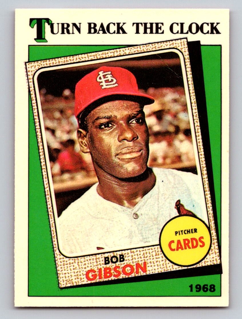 1988 Topps #664 Bob Gibson Collector's Edition (Tiffany)