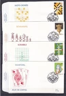 [LG79383] Belgium N°2592/2595FDC First Day Cover COB € 12,00 SUPERB