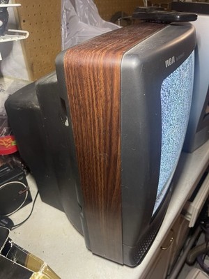 Vintage 1996 RCA XL100 color Tv Television Space Age Retro Gaming