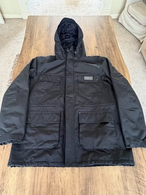 Barbour International Tourer Endo Waterproof Jacket, Green, Hooded Size XL