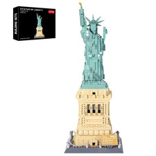 Statue of Liberty Building Blocks Sets Collectible New York City Architecture...