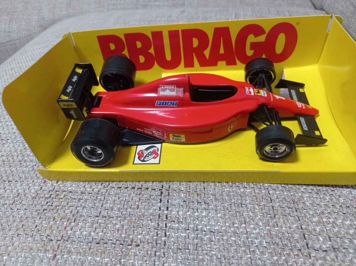 Modellini statici di auto da corsa Formula 1 Burago Ferrari 641/2