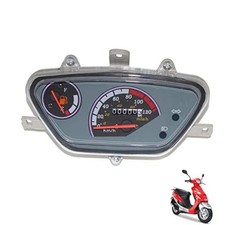 Minho Gas Gauge Motorcycle Odometer Tachometer Fits for Chinese GY6 Speedometer