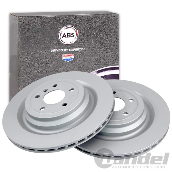 2X A.B.S. Bremsscheiben 345Mm Hinten Passend FüR MERCEDES-BENZ GL-KLASSE GLE-image