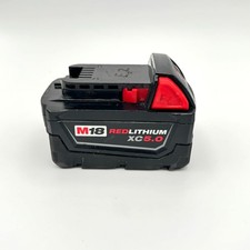 Milwaukee M18 XC5.0 18V RedLithium Battery Pack 48-11-1850 w/ Fuel Gauge