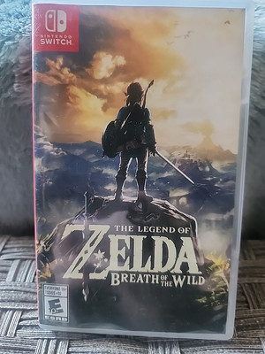 Nintendo Switch - Zelda Breath of the Wild - Case and Art ONLY