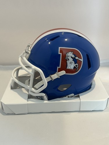 Randy Gradishar Autographed/Signed Denver Broncos TB 1975-96 Mini Helmet Beckett - Picture 5 of 7