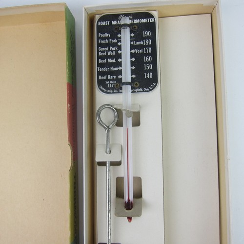 Betty Furness Westinghouse Meat Thermometer & Skewer Set in Box Vintage 1950s - Imagen 9 de 12