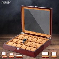 Exquisite Watch Storage Display Case Box Dust...