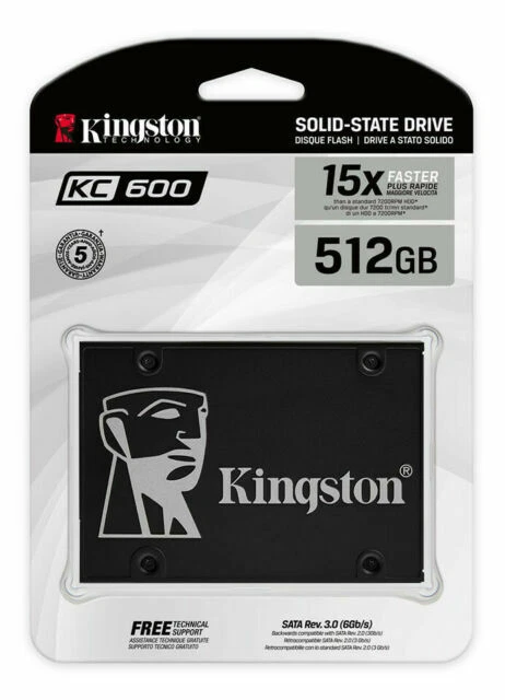 Kingston 512 GB Internal Solid-State Drives for sale | eBay