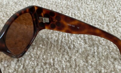 Emmanuelle Khanh B. Robinson Tortoise Sunglasses 1600 GS 18  display picture 2