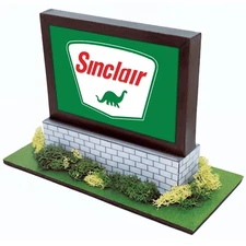 Real Racing Models — Roadside Billboard "SINCLAIR" 1/32 scale slot car building