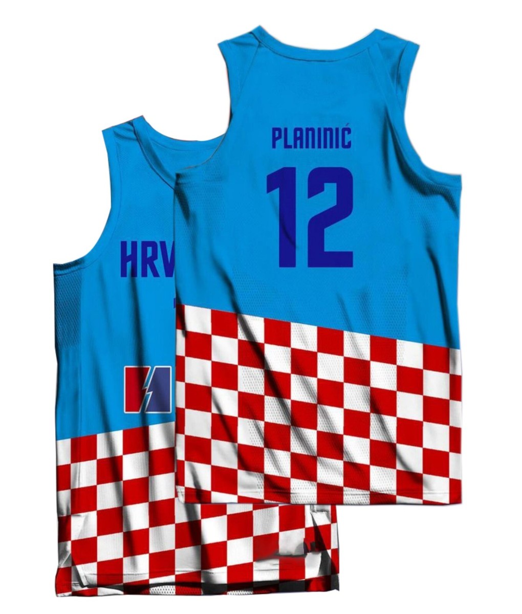 Basketball Player Dario Saric Croatia Jersey Dario Saric Card 2017