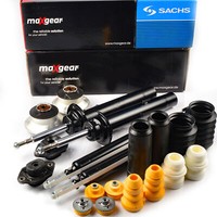 4X Maxgear StoßDäMpfer + Service-Kit Domlager Vorne Hinten FüR BMW Mit M-TECHNIK