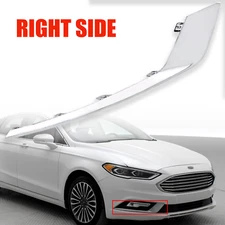 Fog Light Lamp Bezel Trim Chrome Right For Ford Fusion 2017-2019 Passenger Side