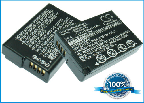 7.4V battery for Panasonic Lumix DMC-G3WT, Lumix DMC-TS2S, Lumix DMC-GF2CK NEW - 第 1/1 張圖片
