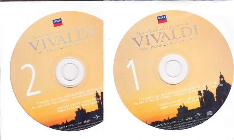 Masterworks: Les chefs-d'oeuvre de Vivaldi 40 CD Music Box Set