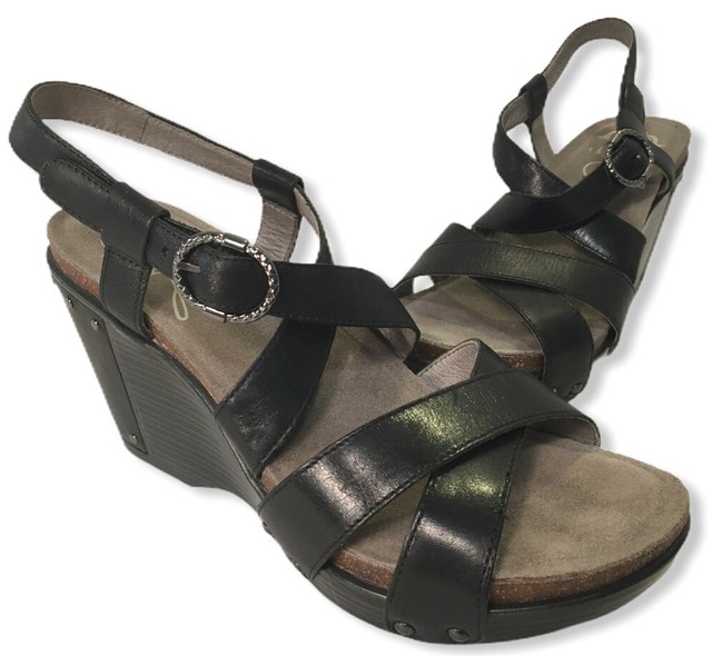 dansko frida wedge sandals