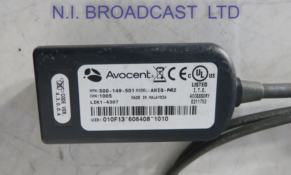 10x Avocet amiq-ps2 kvm breakout cables - Image 2 of 4