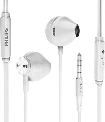 INEAR PHILIPS Wired Earbuds with Microphone Ergonomic Comfort-Fit in Ear Headphones