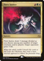 Fiery Justice 164/249 Modern Masters 2017 MTG Rare