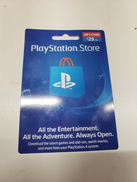$25 playstation card amazon