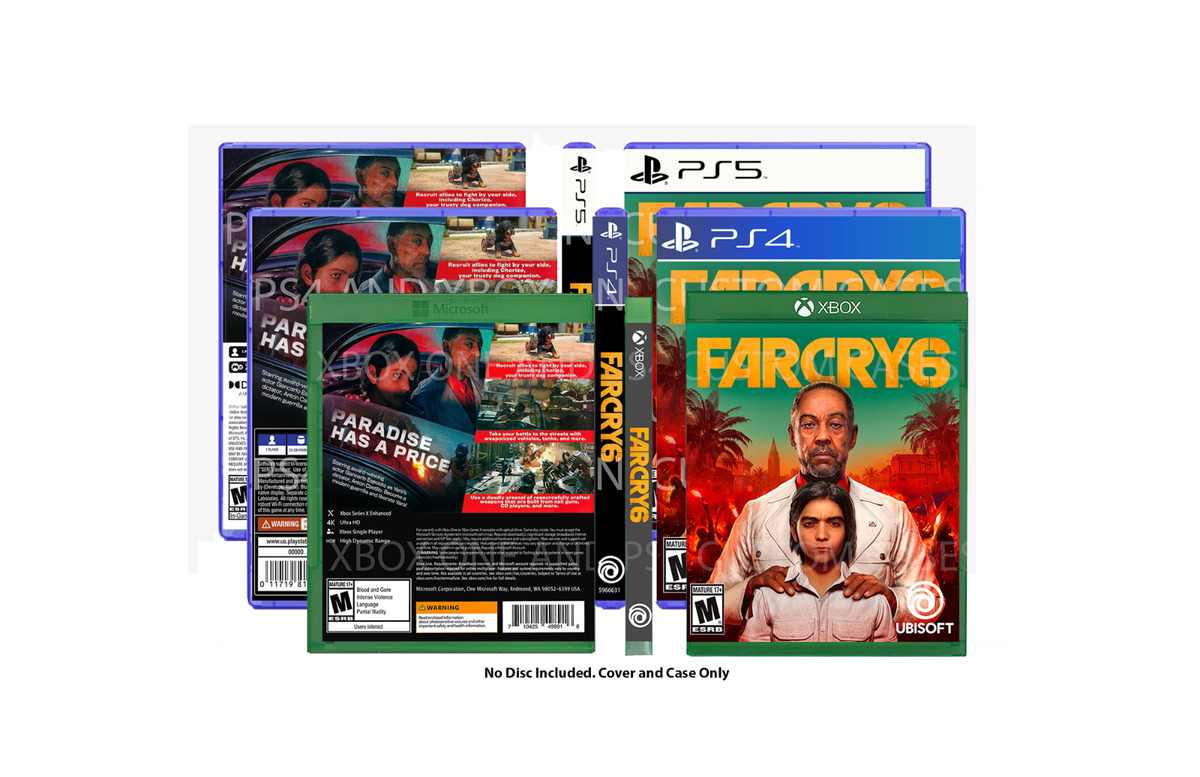 Sony PS5 Disc Playstation 5 Disc Version and Far Cry 6 Bundle