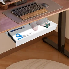 Stand Up Desk Store Add-On Office Sliding Under-Desk Drawer Storage Organizer