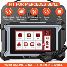 ANCEL DS160 Bidirectional Scanner OBD2 Diagnostic Tool Fit for Mercedes Benz Car