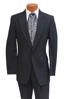 39R Dark Gray Stroller Jacket & Hickory Stripe Pant Winter Theater Performance