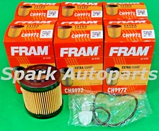 New Case of 6 Engine Oil Filter-Extra Guard FRAM CH9972 For TOYOTA Camry, LEXUS