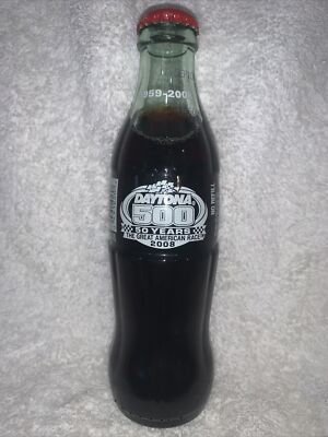【レア】”DAYTONA 500” 50周年 Coca-Cola USA Daytona 500 Coca Cola Bottle 50 Years Great American Race 2008