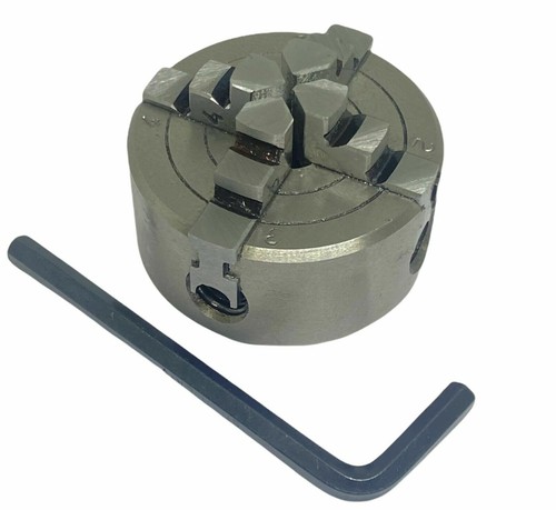 50 mm 4 mandíbulas mini torno mandril independiente mandril 50 mm diapositiva M12 X 1 hilo Unimat - Imagen 3 de 3