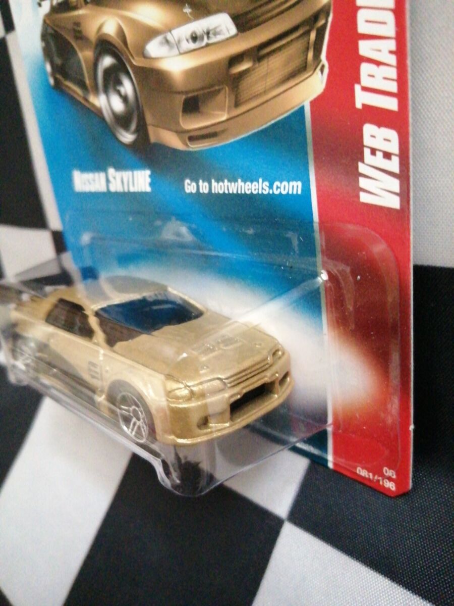 Hot Wheels Nissan Skyline GT-R R32 Web Trading Cars Factory Hot Wheels Nissan Skyline GT-R R32 Web Trading Cars Factory