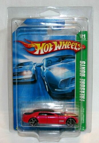 2007 Hot Wheels Treasure Hunt 11/12 Cadillac V-16 Red 1/64 Collector #131 - Picture 5 of 6