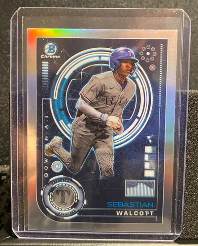 Sebastian Walcott 2024 Bowman Chrome Bowman AI - Rangers