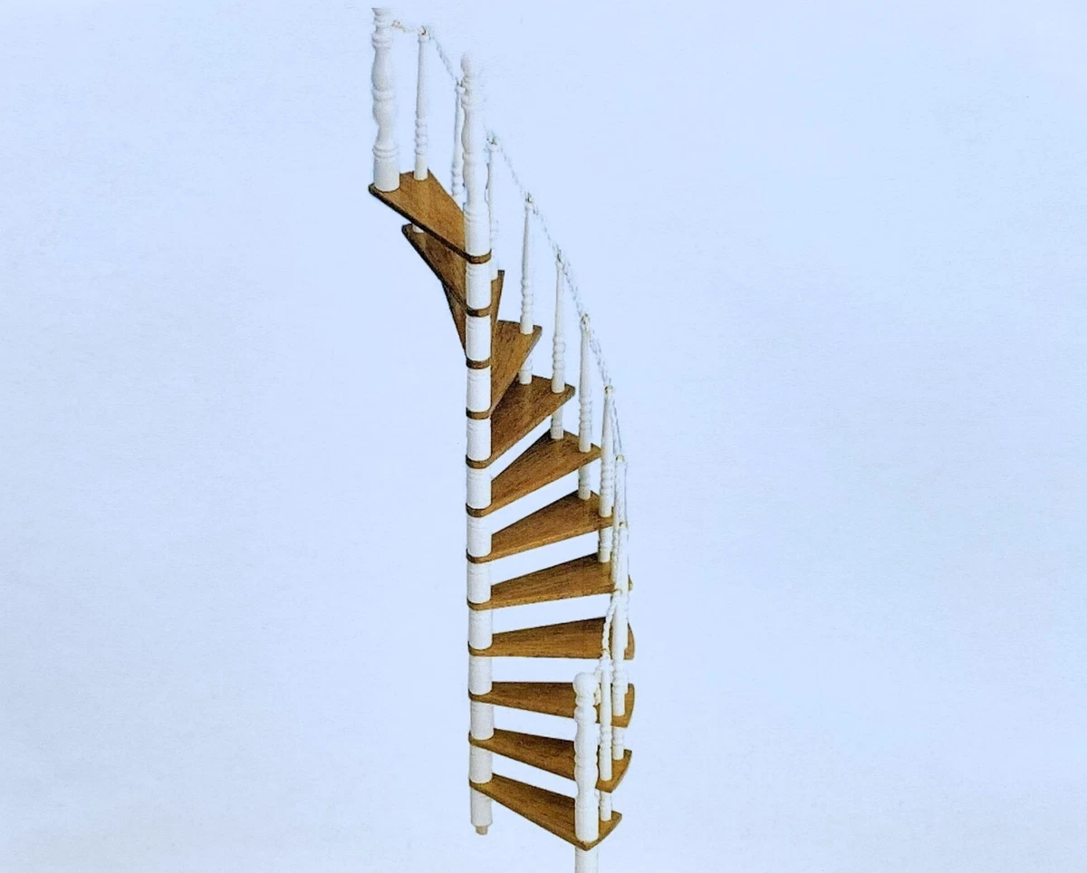 Dollhouse spiral staircase hot sale kit
